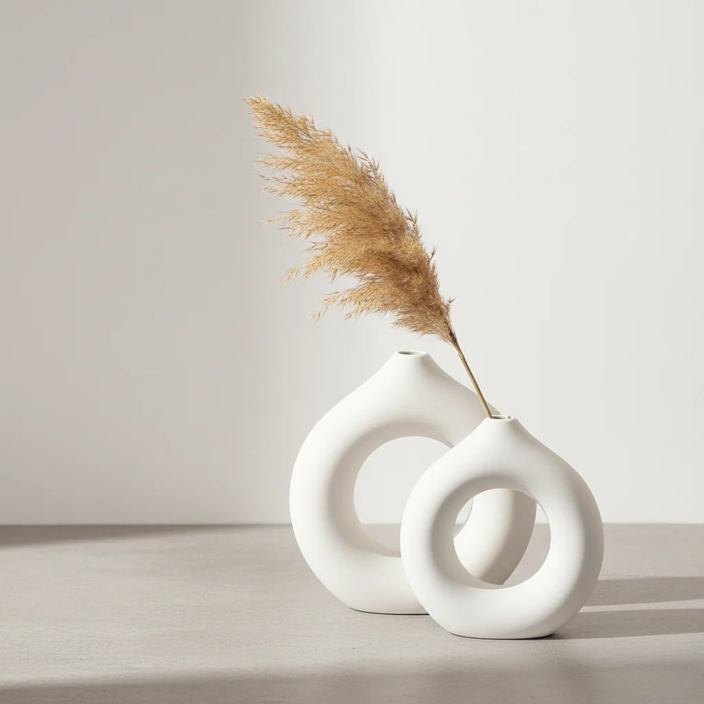 Donut Vase (set of 2)