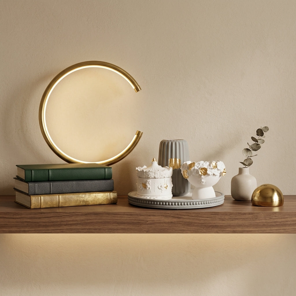 Handcrafted Grey and White Decorative Tray 4-Set