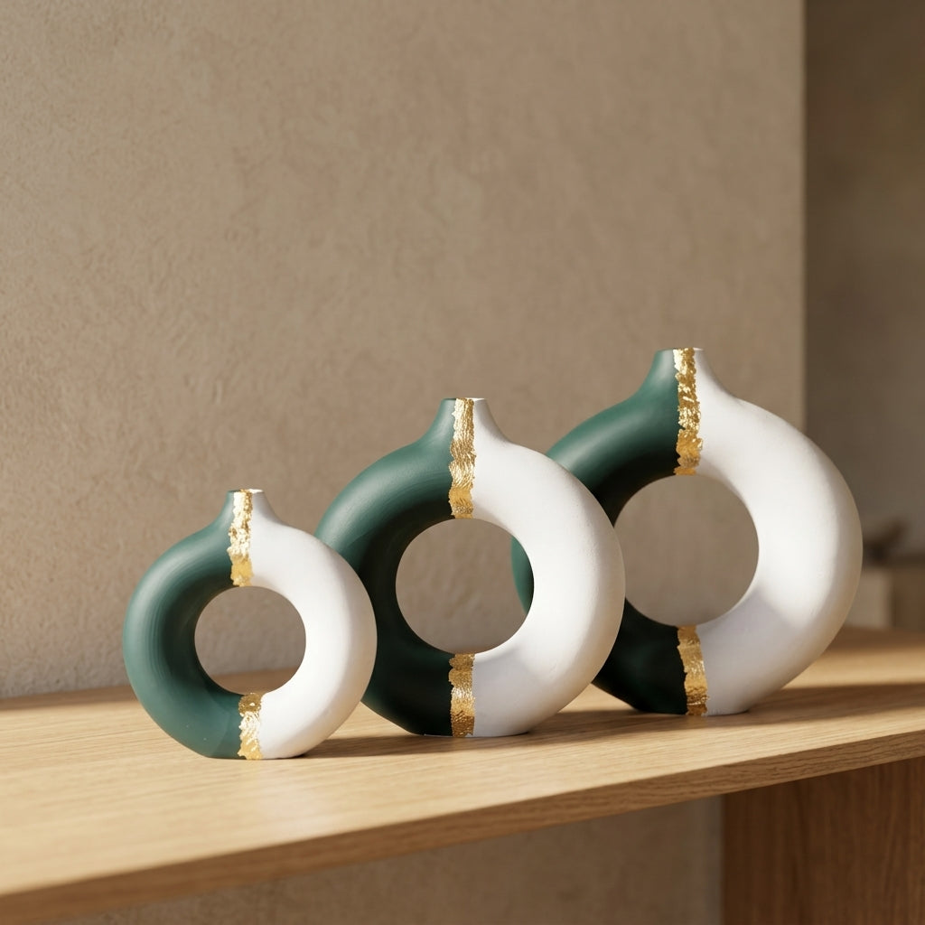 Donut Vase Exclusive (set of 3)