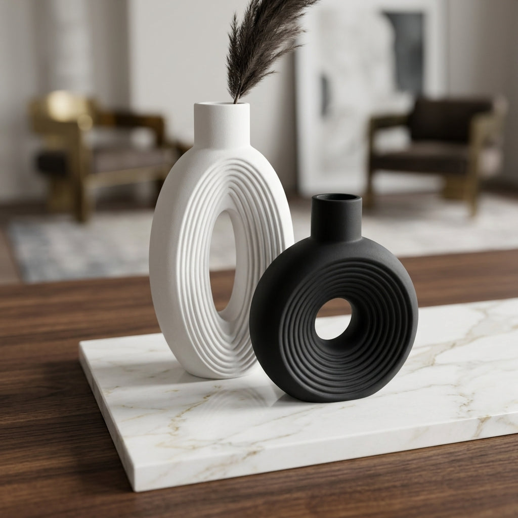 Elegant Vase Collection (Set Of 2)