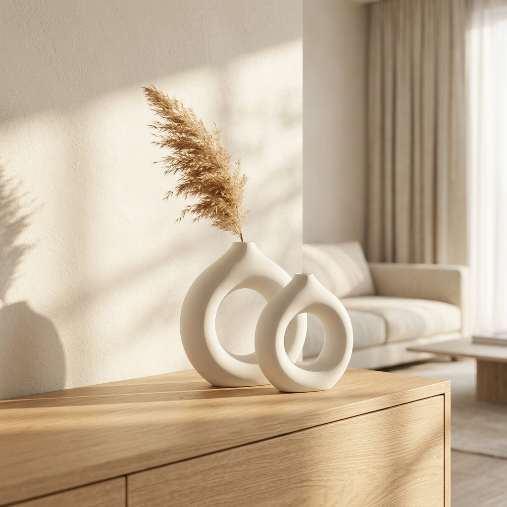 Donut Vase (set of 2)