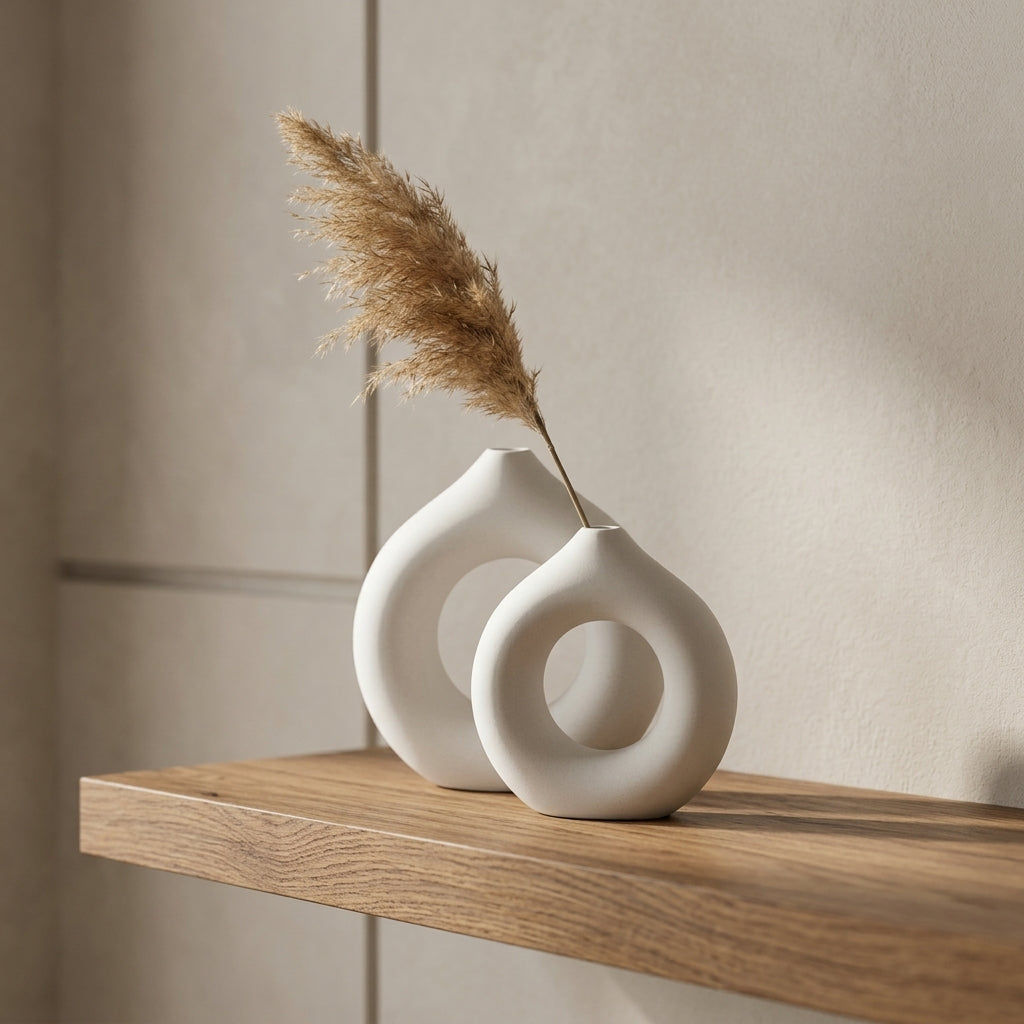 Donut Vase (set of 2)